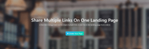 Share Multiple Links In One Link In Bio Landing Page